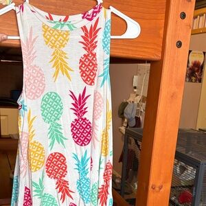 Colorful Pineapple Print tank